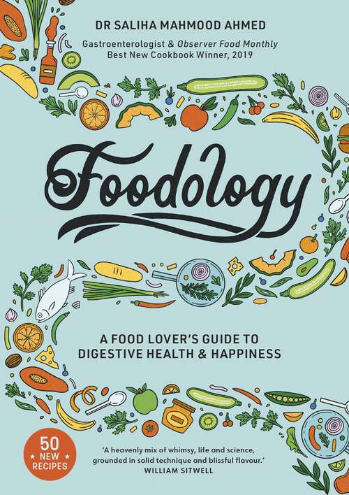 Book cover of Foodology: A food-lover’s guide to digestive health and happiness