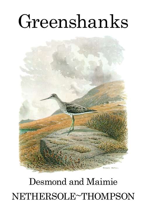 Book cover of Greenshanks (Poyser Monographs)