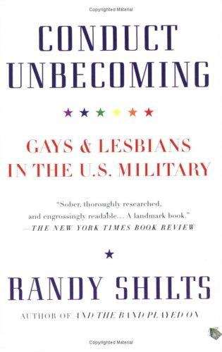 Book cover of Conduct Unbecoming: Gays And Lesbians In The U. S. Military (PDF)