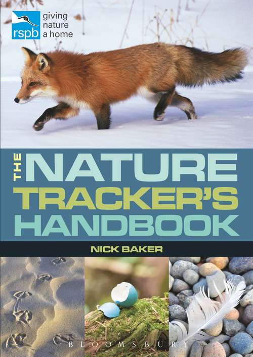 Book cover of RSPB Nature Tracker's Handbook (RSPB)