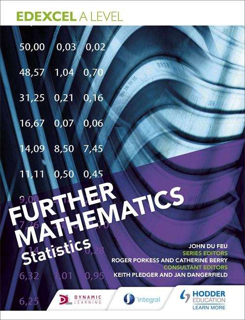Book cover of Edexcel A Level Further Mathematics Statistics (PDF)