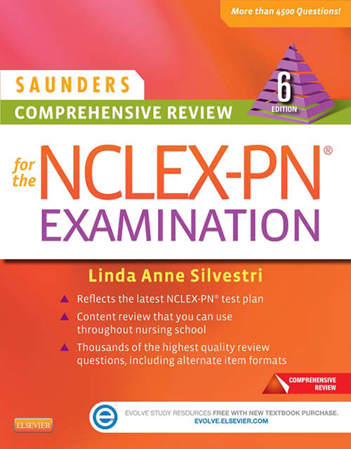 Book cover of Saunders Comprehensive Review for the NCLEX-PN® Examination - E-Book