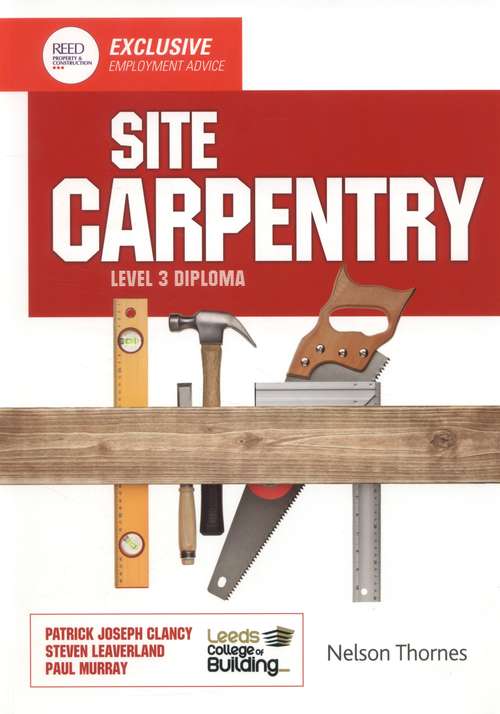Book cover of Site Carpentry: Level 3 Diploma (PDF)