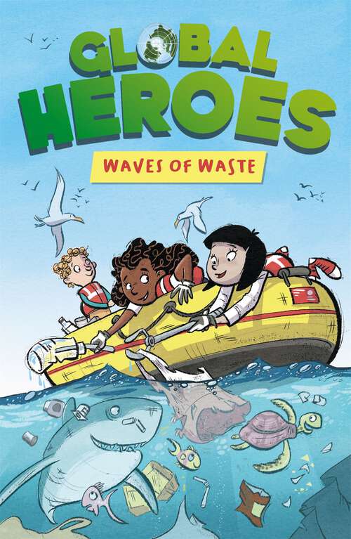 Book cover of Waves of Waste (Global Heroes #1)