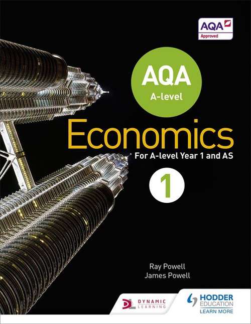 Book cover of AQA A-level Economics Book 1 (PDF)