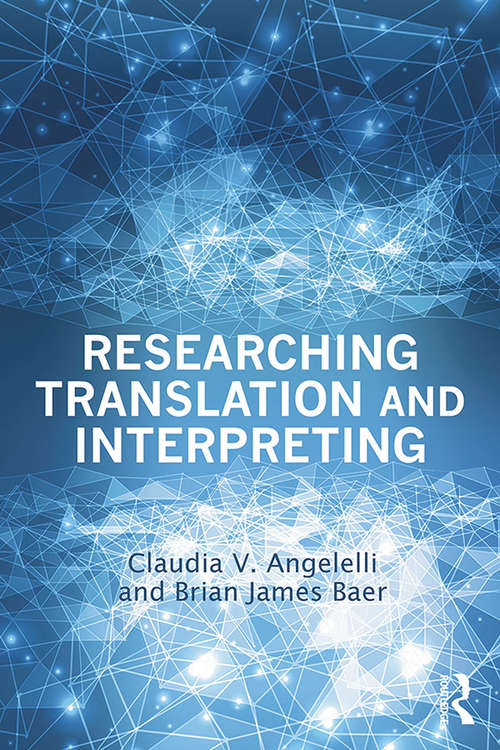 Book cover of Researching Translation and Interpreting