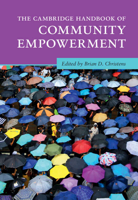 Book cover of The Cambridge Handbook of Community Empowerment (Cambridge Handbooks in Psychology)
