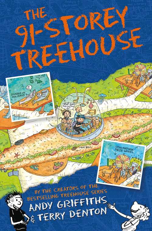 Book cover of The 91-Storey Treehouse (The Treehouse Books #7)