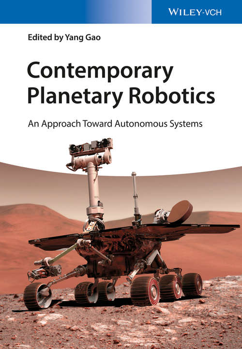 Book cover of Contemporary Planetary Robotics: An Approach Toward Autonomous Systems