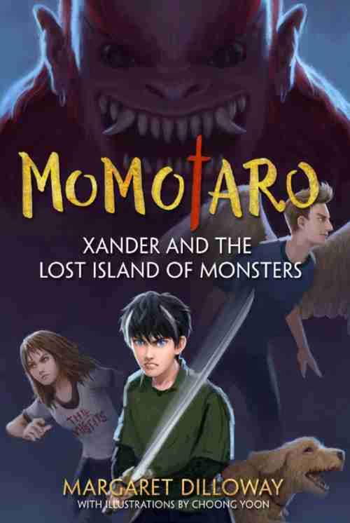 Book cover of Momotaro: Xander and the Lost Island of Monsters (Momotaro Ser. #1)