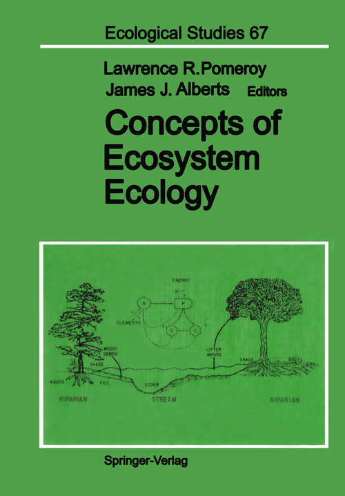 Book cover of Concepts of Ecosystem Ecology: A Comparative View (1988) (Ecological Studies #67)