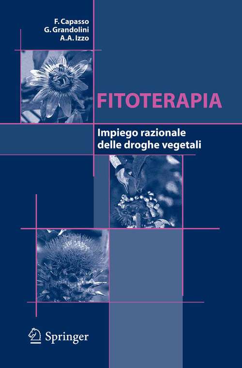 Book cover of Fitoterapia: Impiego razionale delle droghe vegetali (3a ed. 2006)