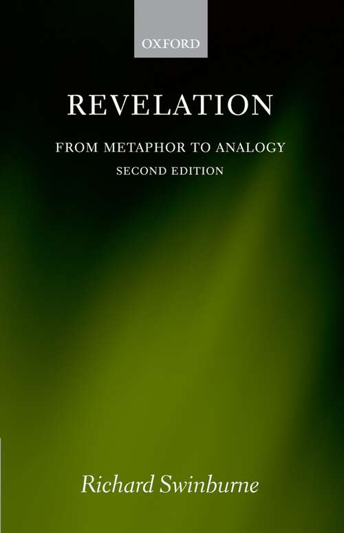 Book cover of Revelation: From Metaphor To Analogy (2)