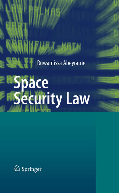 Book cover of Space Security Law (2011)