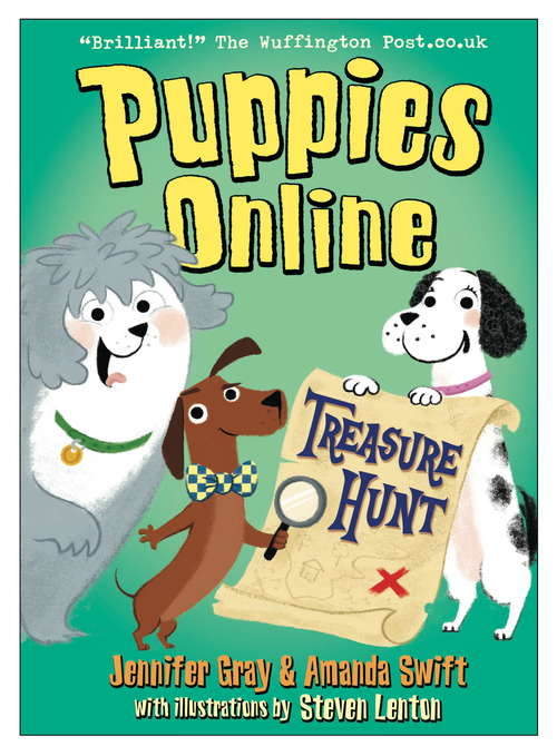 Book cover of Puppies Online: Treasure Hunt (Puppies Online #1)