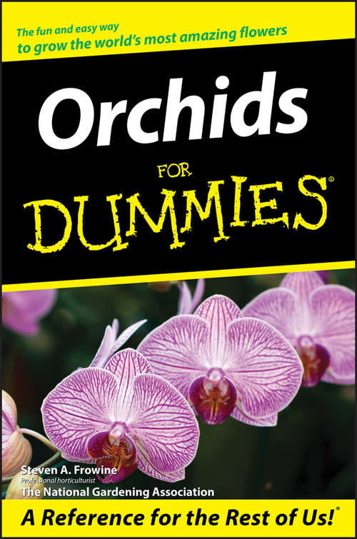 Book cover of Orchids For Dummies
