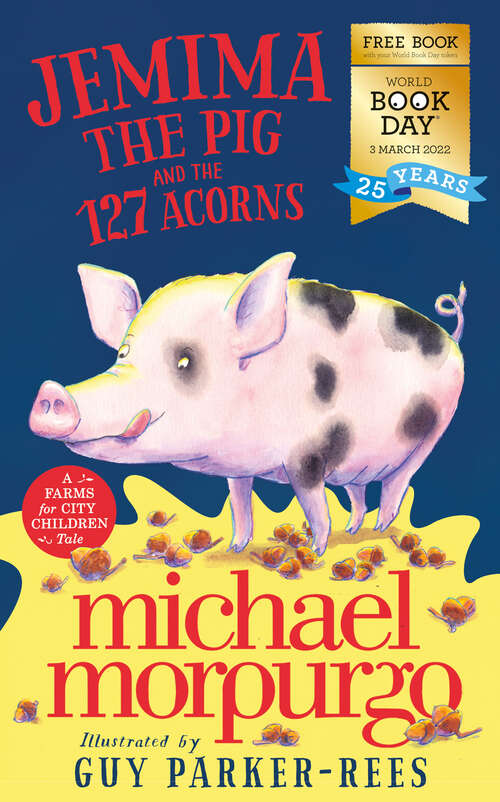 Book cover of Jemima the Pig and the 127 Acorns