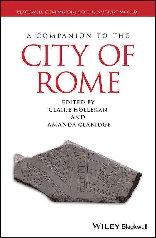Book cover of A Companion to the City of Rome (Blackwell Companions to the Ancient World)