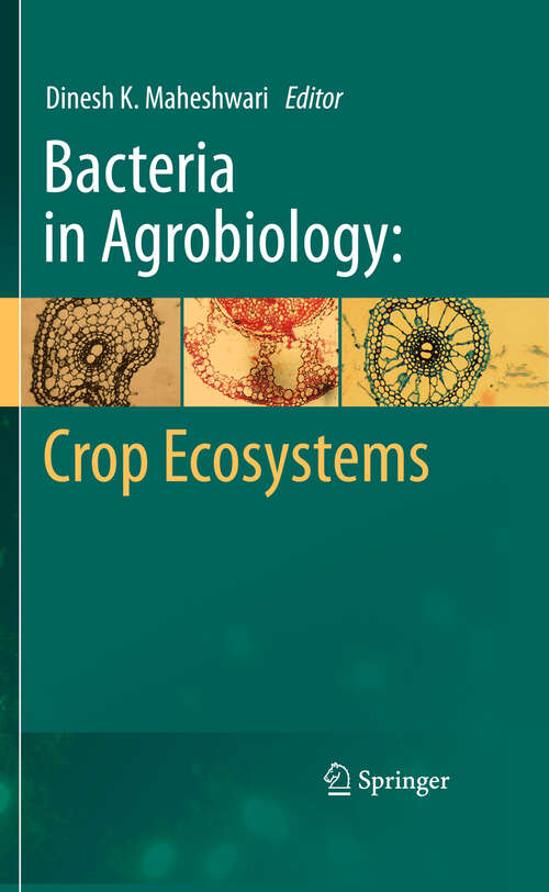 Book cover of Bacteria in Agrobiology: Crop Ecosystems (2011)