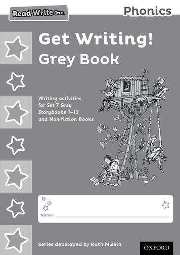 Book cover of Read Write Inc. Phonics: Get Writing! Grey Book (PDF)