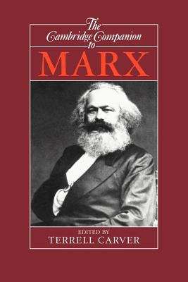 Book cover of The Cambridge Companion To Marx (PDF)