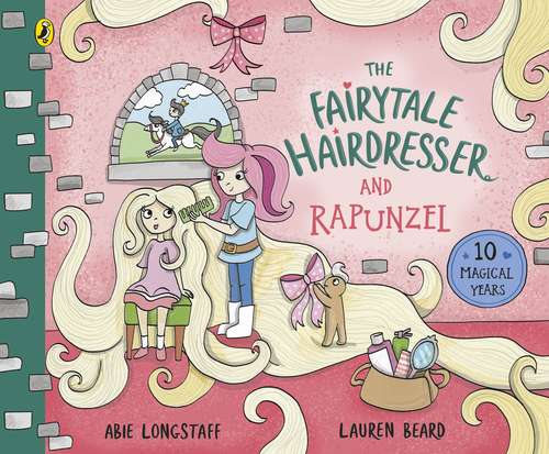 Book cover of The Fairytale Hairdresser and Rapunzel (The Fairytale Hairdresser #1)