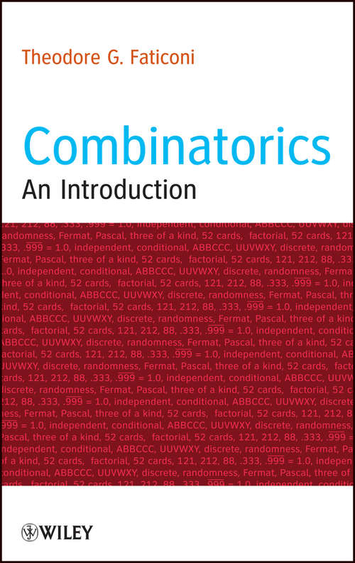 Book cover of Combinatorics: An Introduction