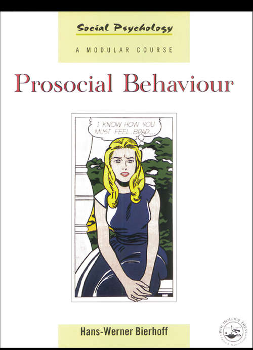 Book cover of Prosocial Behaviour