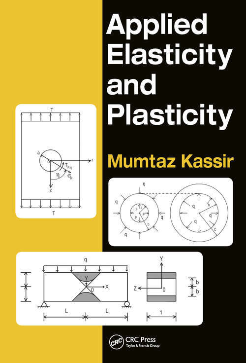 Book cover of Applied Elasticity and Plasticity