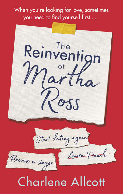 Book cover of The Reinvention of Martha Ross
