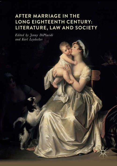 Book cover of After Marriage in the Long Eighteenth Century: Literature, Law and Society