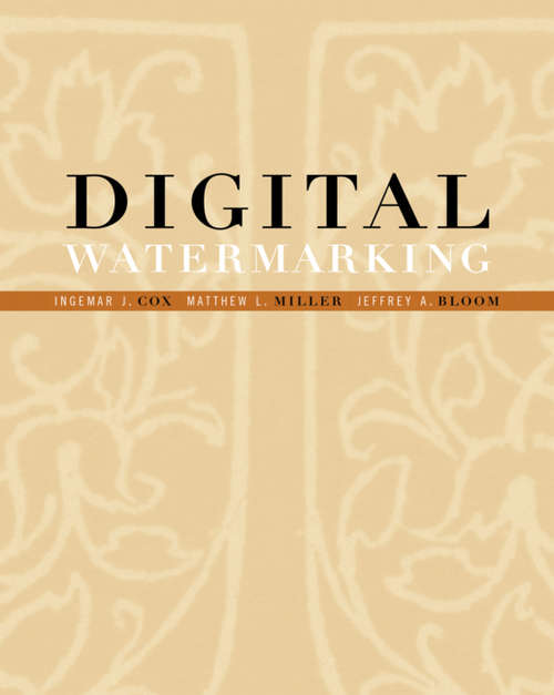 Book cover of Digital Watermarking (The Morgan Kaufmann Series in Multimedia Information and Systems)