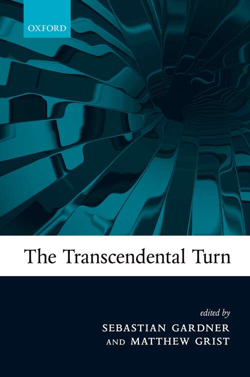 Book cover of The Transcendental Turn
