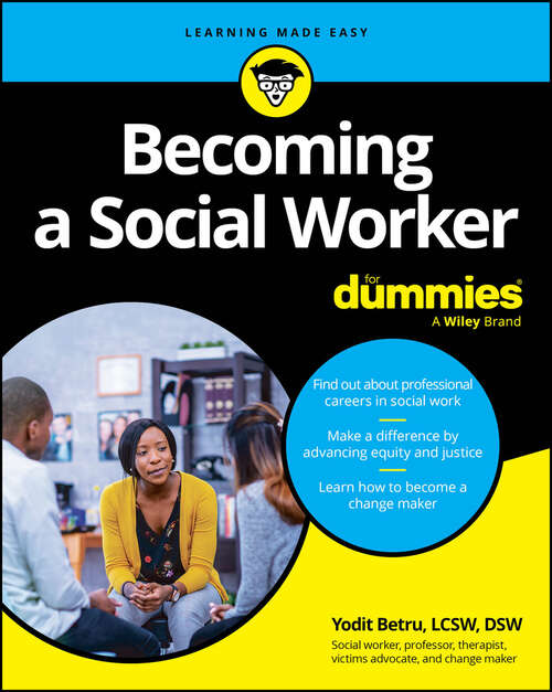 Book cover of Becoming A Social Worker For Dummies