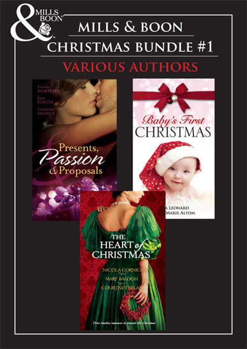 Book cover of Christmas Trio A: The Billionaire's Christmas Gift / One Christmas Night in Venice / Snowbound with the Millionaire / The Christmas Twins / Santa Baby / A Handful Of Gold / The Season for Suitors / This Wicked Gift (Mills & Boon e-Book Collections) (ePub First edition)