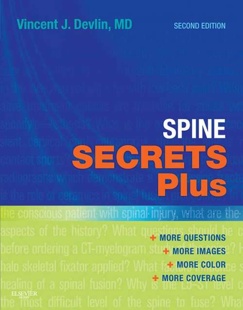 Book cover of Spine Secrets Plus E-Book (2) (Secrets)