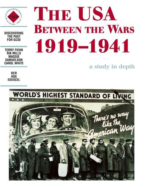 Book cover of Discovering the Past: USA Between the Wars, 1919-41 (PDF)