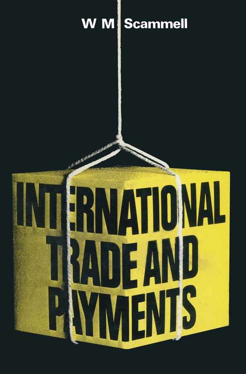 Book cover of International Trade and Payments (1st ed. 1974)