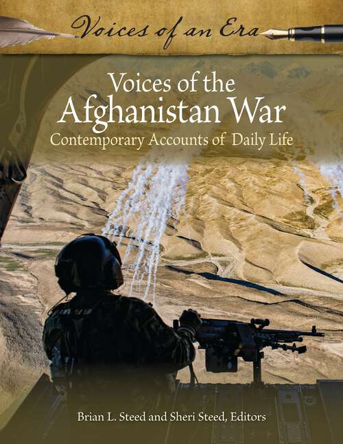 Book cover of Voices of the Afghanistan War: Contemporary Accounts of Daily Life (Voices of an Era)