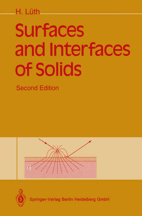 Book cover of Surfaces and Interfaces of Solids (2nd ed. 1993)