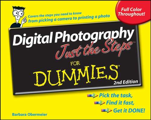 Book cover of Digital Photography Just the Steps For Dummies (2)