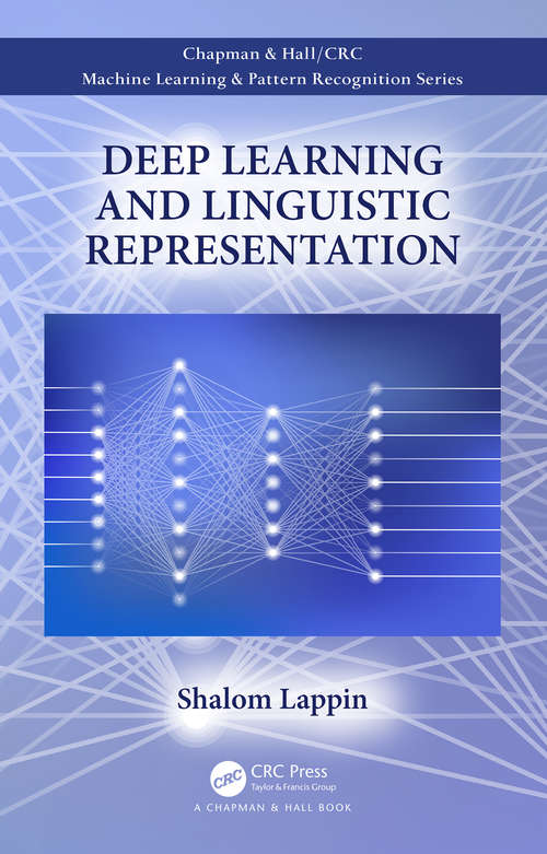 Book cover of Deep Learning and Linguistic Representation