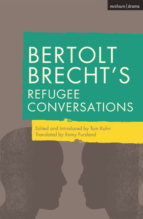 Book cover of Bertolt Brecht's Refugee Conversations