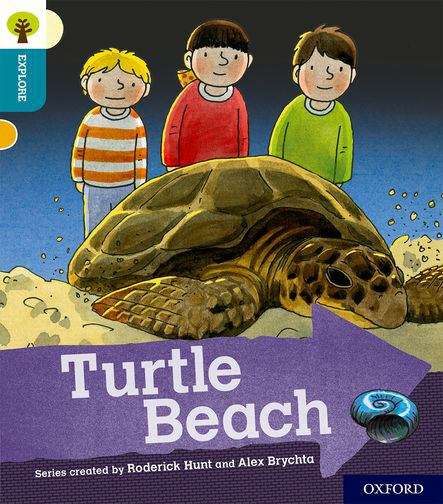 Book cover of Explore with Biff, Chip and Kipper, Level 9: Turtle Beach (PDF)