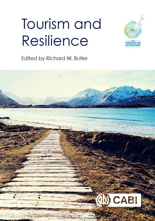 Book cover of Tourism and Resilience