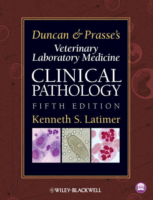 Book cover of Duncan and Prasse's Veterinary Laboratory Medicine: Clinical Pathology (5)