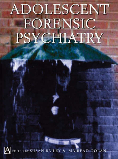 Book cover of Adolescent Forensic Psychiatry
