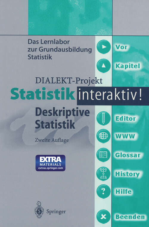 Book cover of Statistik interaktiv!: Deskriptive Statistik (2. Aufl. 2002)