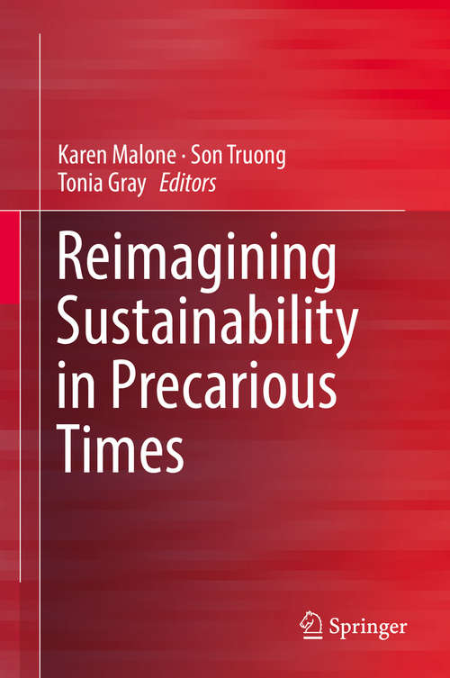 Book cover of Reimagining Sustainability in Precarious Times
