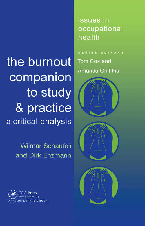 Book cover of The Burnout Companion To Study And Practice: A Critical Analysis